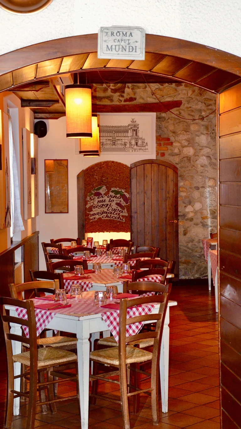 ristorante romano como
