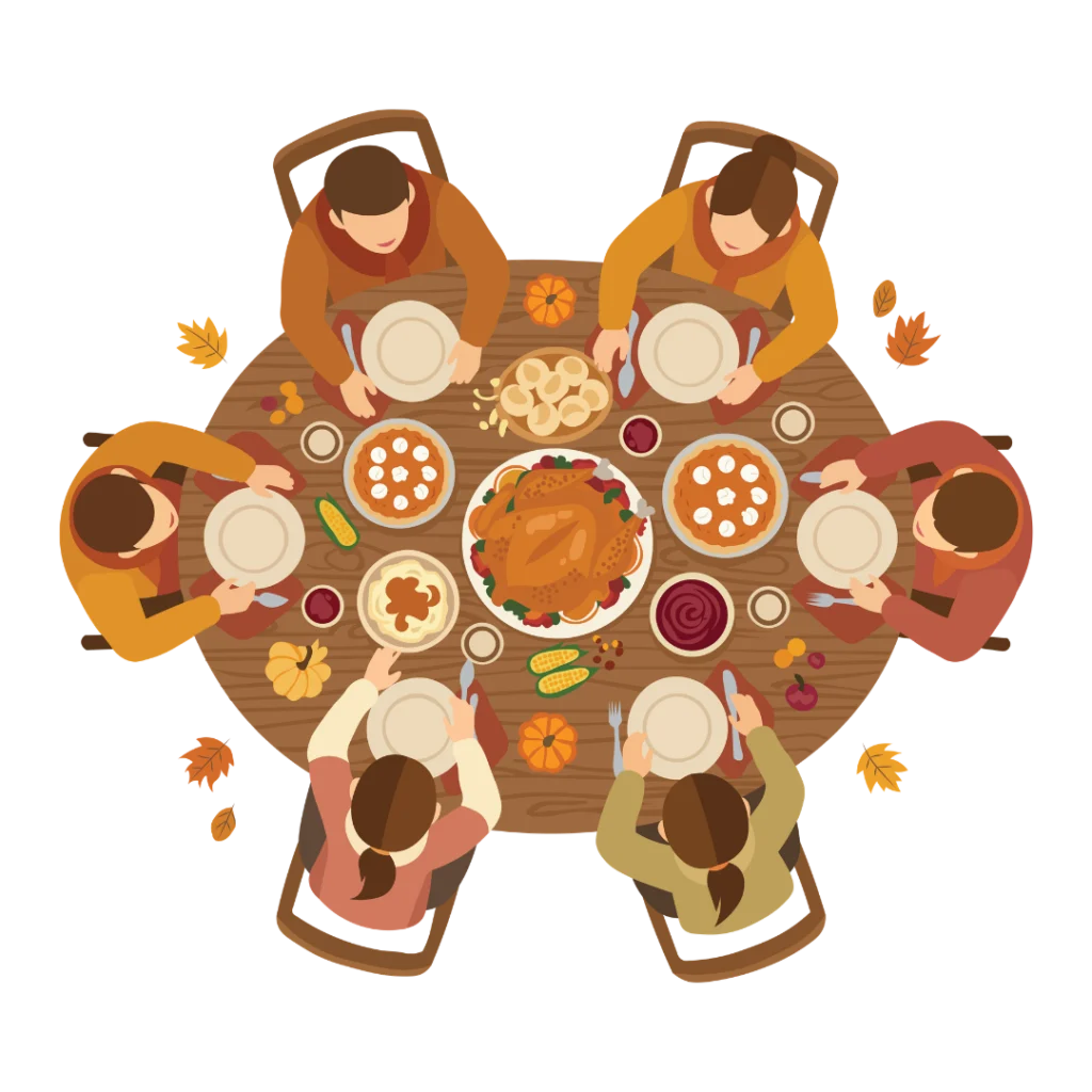 ristorante cena di gruppo