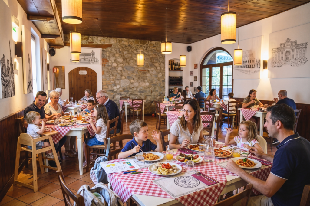 ristorante romano como